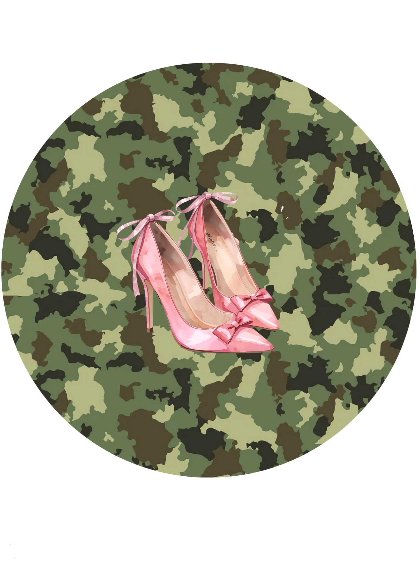 CAMOUFLAGE ANYTHING CAR FRESHIE CARD STOCK (CHOOSE IMAGE)