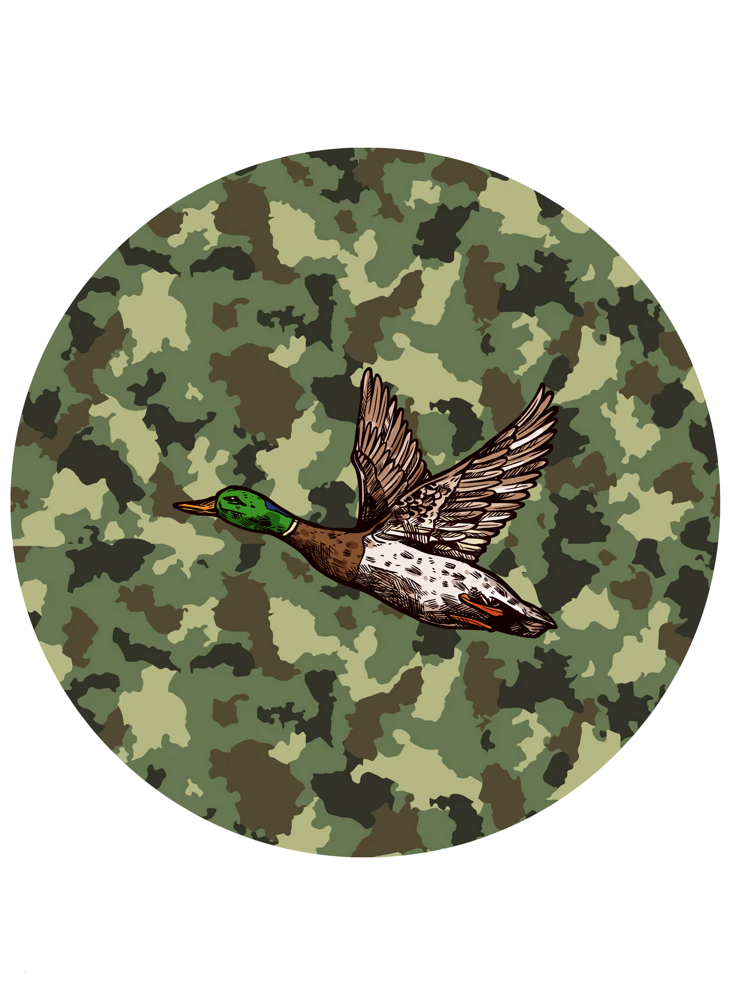 CAMOUFLAGE ANYTHING CAR FRESHIE CARD STOCK (CHOOSE IMAGE)