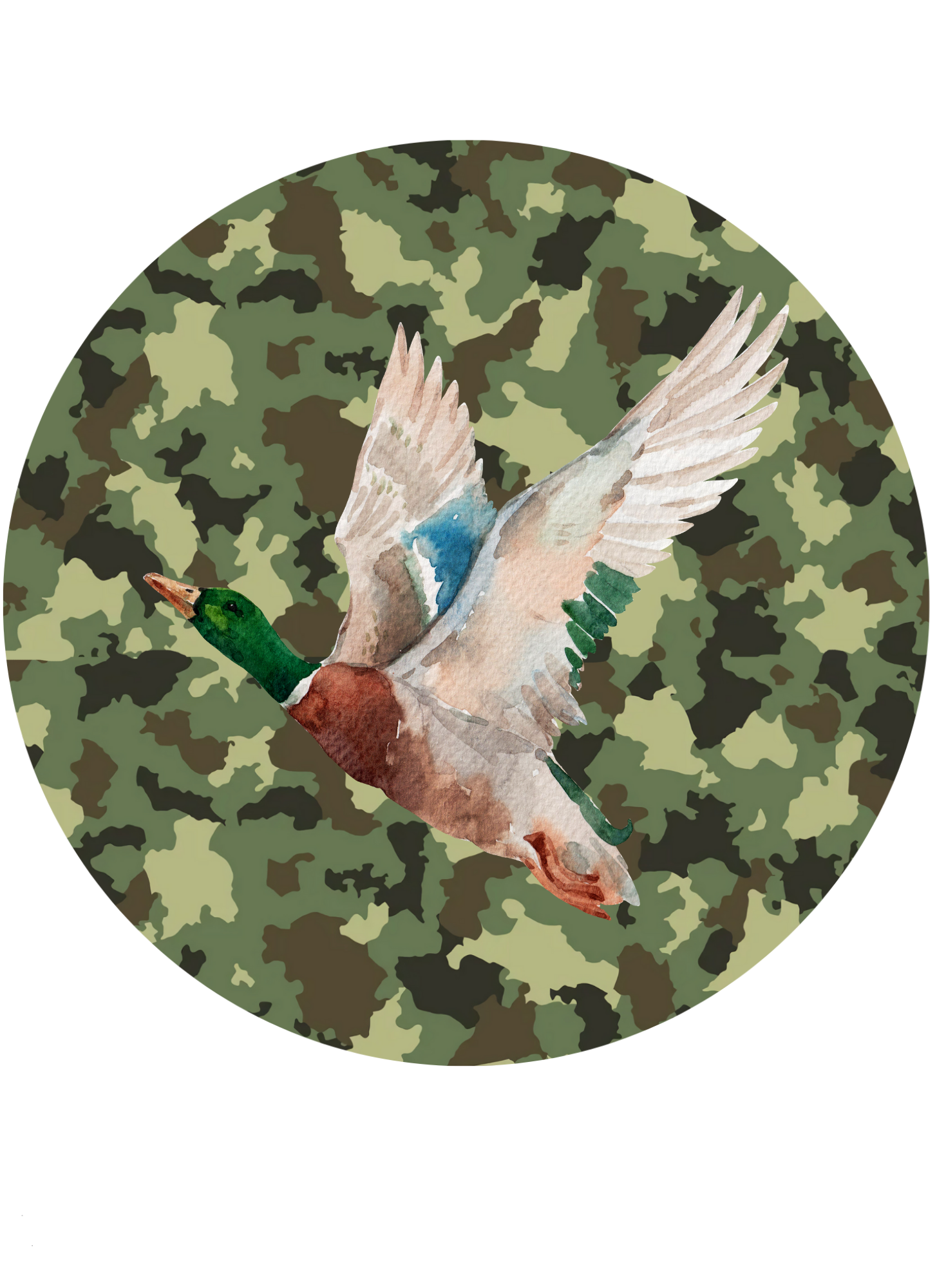 CAMOUFLAGE ANYTHING CAR FRESHIE CARD STOCK (CHOOSE IMAGE)