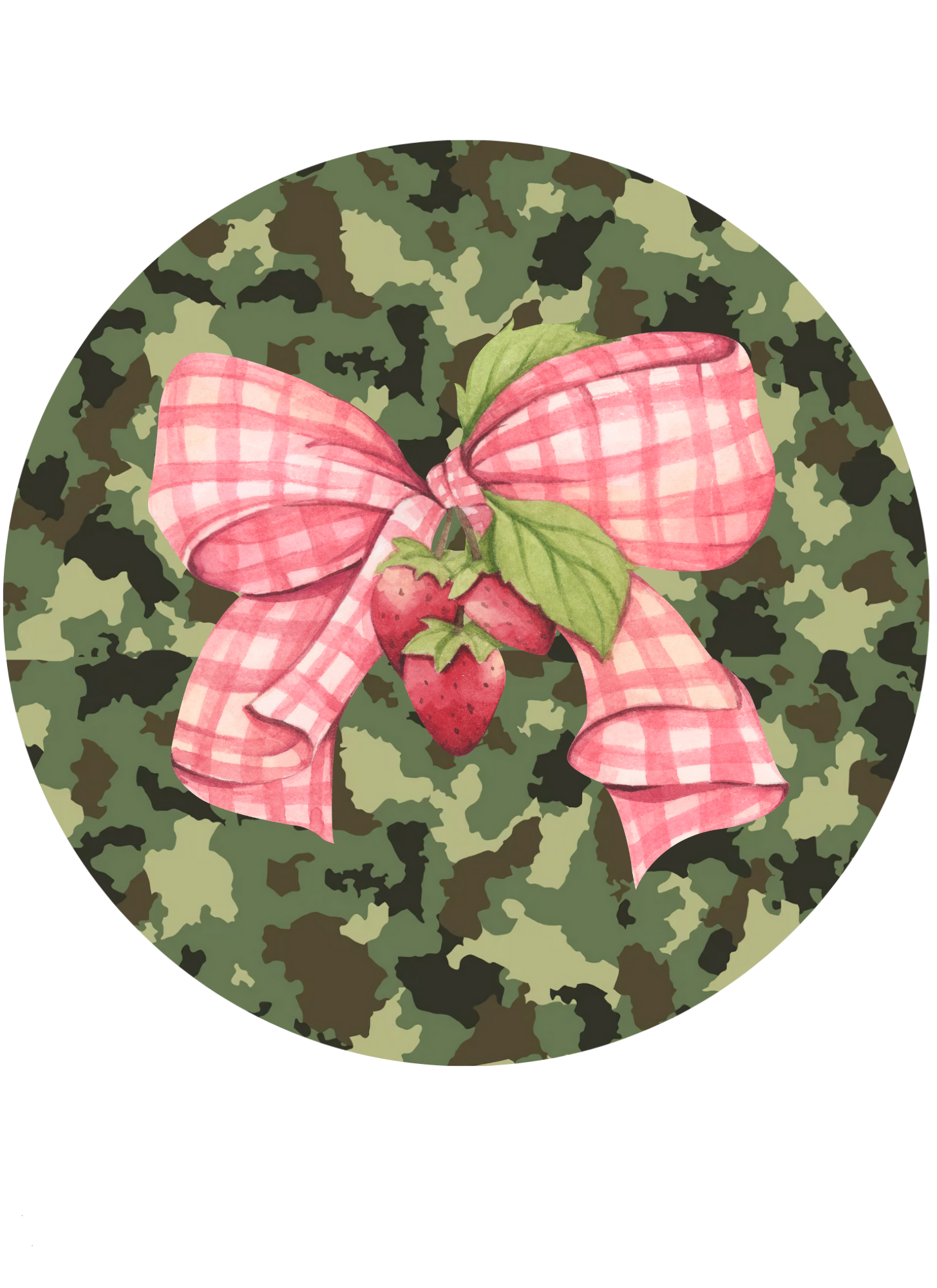 CAMOUFLAGE ANYTHING CAR FRESHIE CARD STOCK (CHOOSE IMAGE)