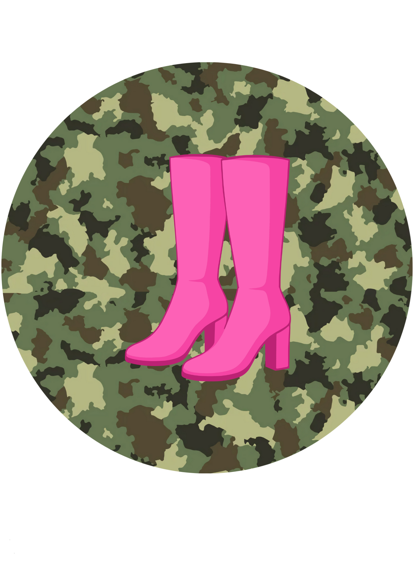 CAMOUFLAGE ANYTHING CAR FRESHIE CARD STOCK (CHOOSE IMAGE)