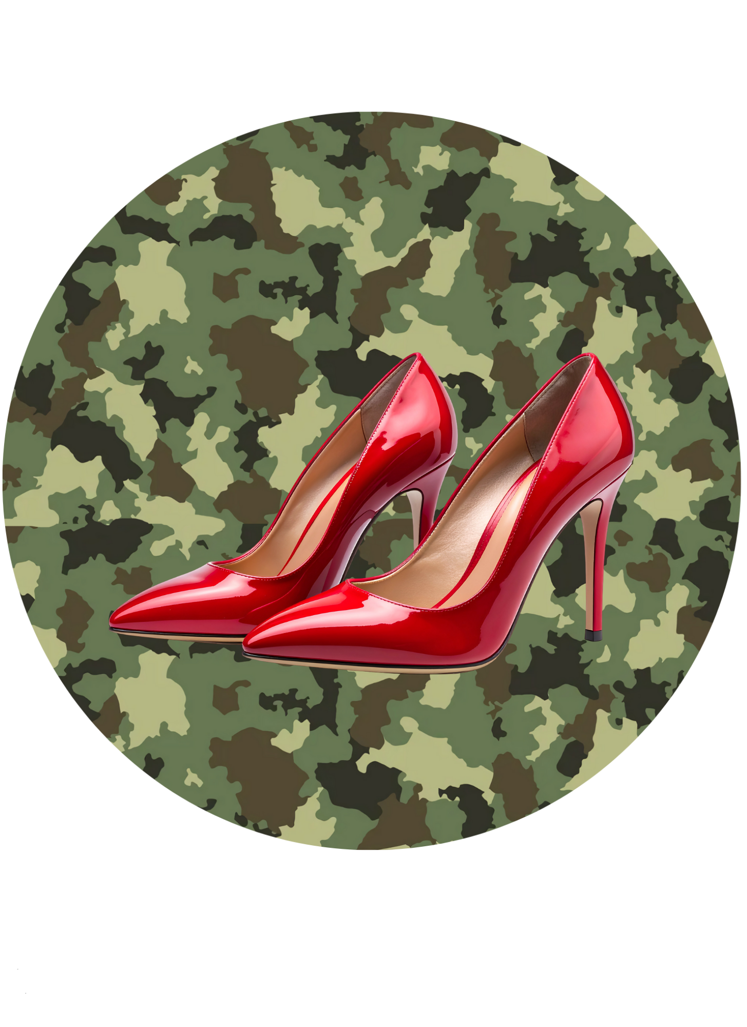 CAMOUFLAGE ANYTHING CAR FRESHIE CARD STOCK (CHOOSE IMAGE)