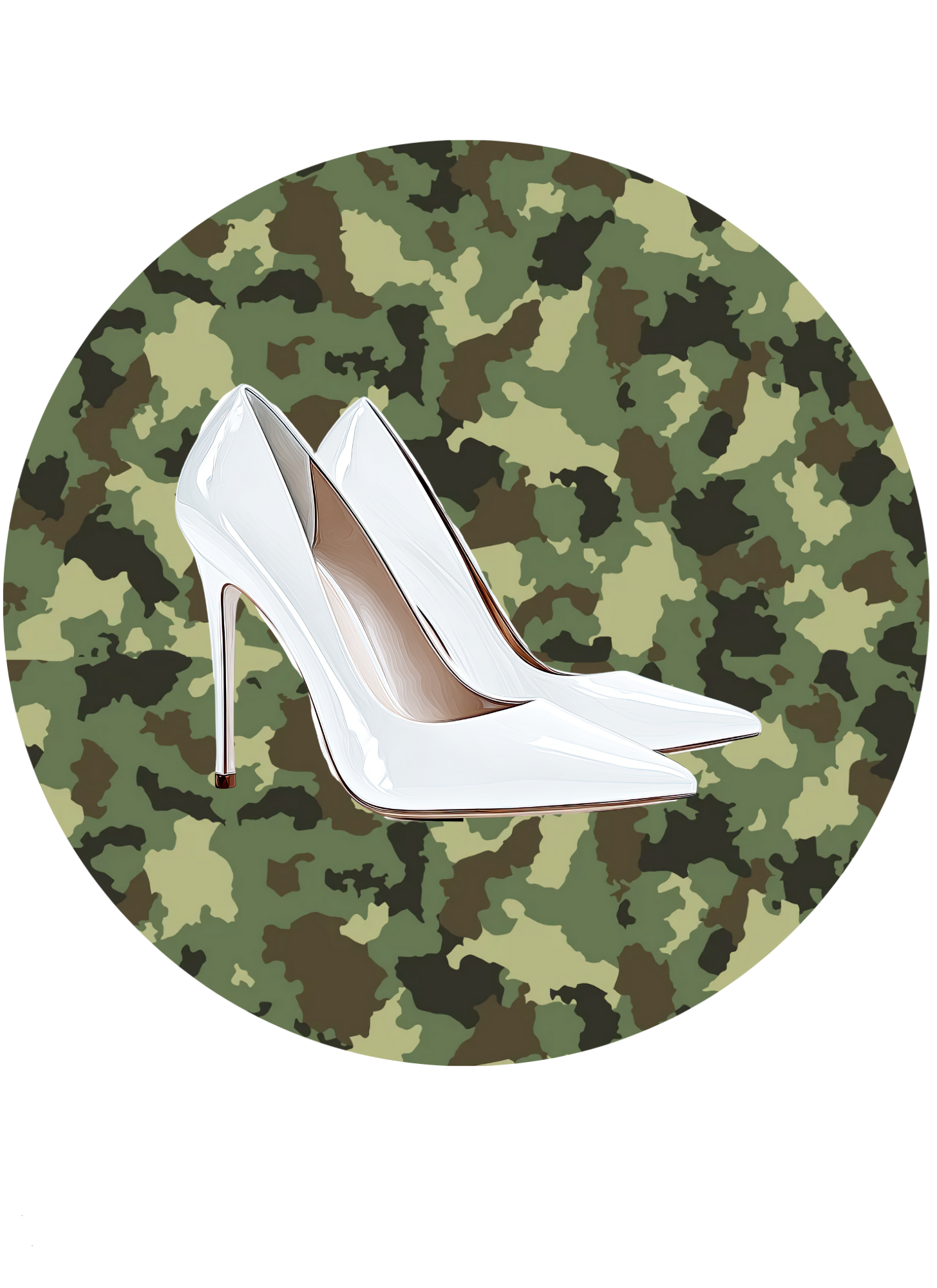 CAMOUFLAGE ANYTHING CAR FRESHIE CARD STOCK (CHOOSE IMAGE)