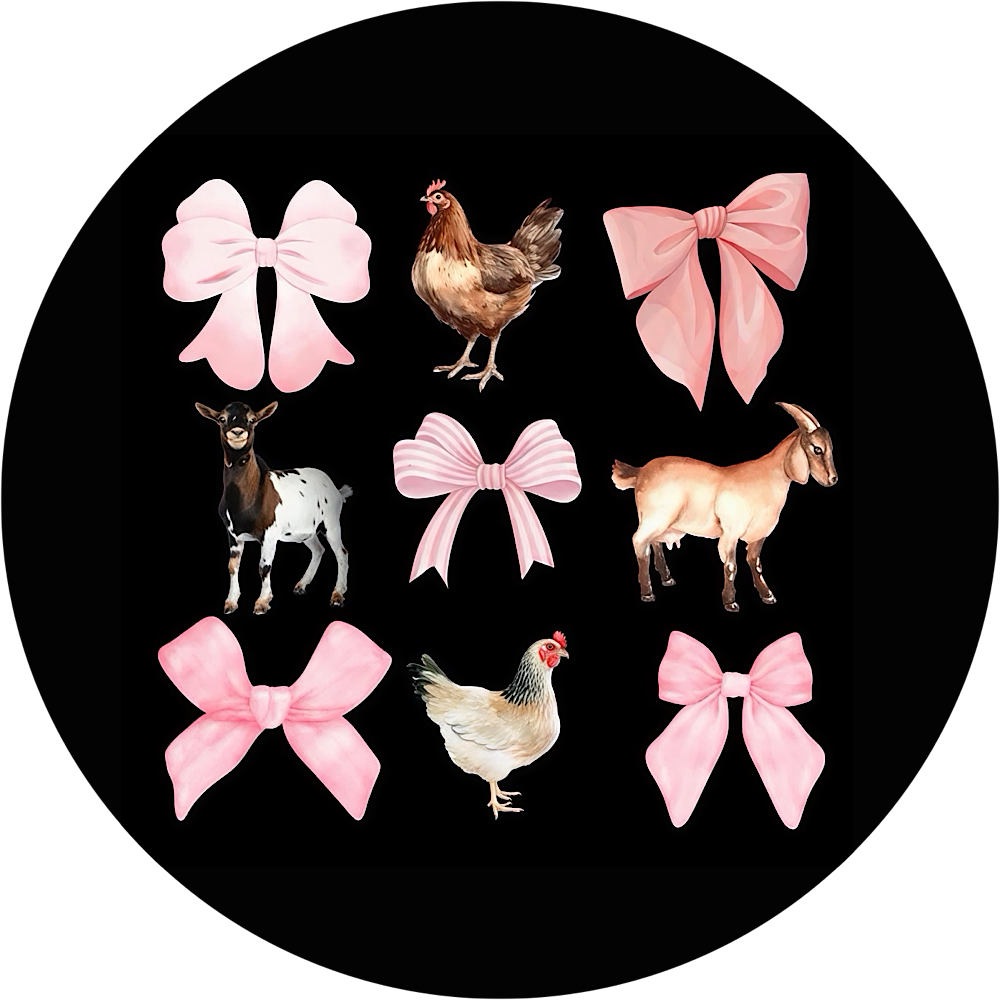GIRLY CAR FRESHIE CARD STOCK (CHOOSE IMAGE)